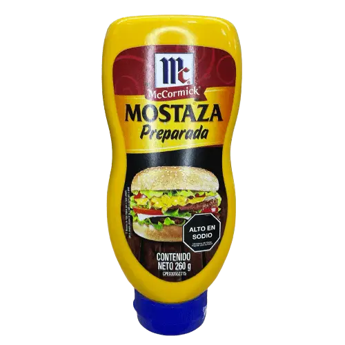 Mostaza Preparada Mc 260gr