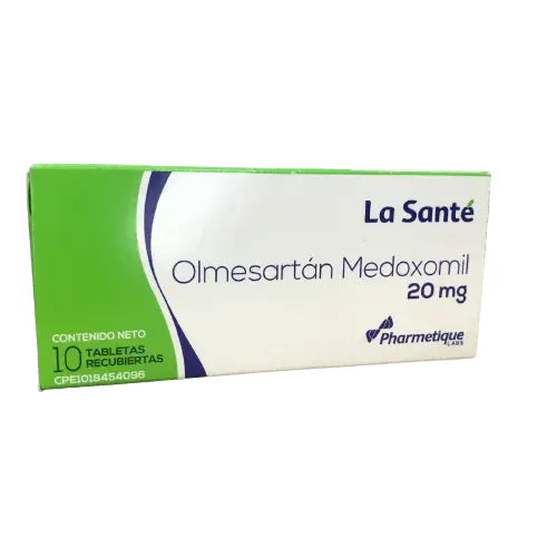 OLMESARTAN M. TAB 20MGX10 LA SANT
