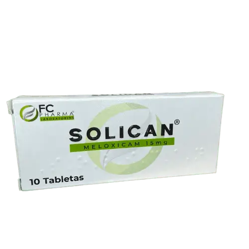 Solican Tab 15 Mg X 10