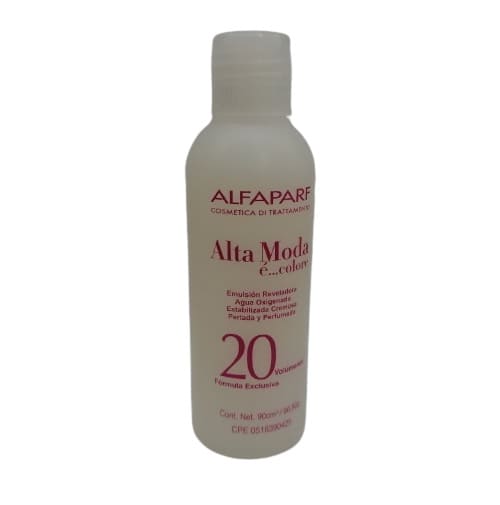 AGUA OXIG ALFAPARF VOL 20 X 90 ML