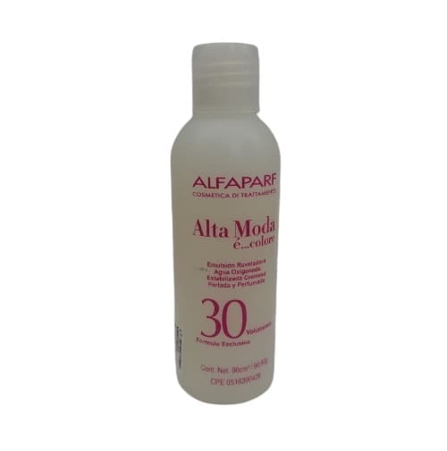 AGUA OXIG ALFAPARF VOL 30 X 90 ML