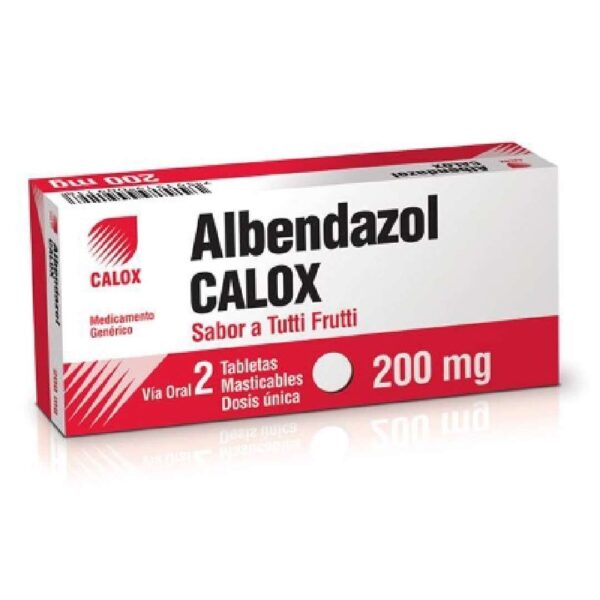 Albendazol Mk 200mg X 2 Tab