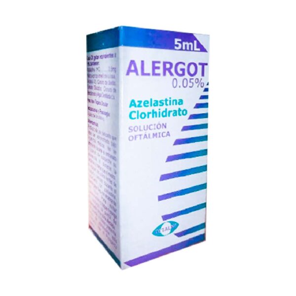 ALERGOT SOL.OFT. 5CC.