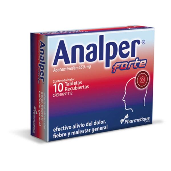 ANALPER FORTE TAB. 650X10
