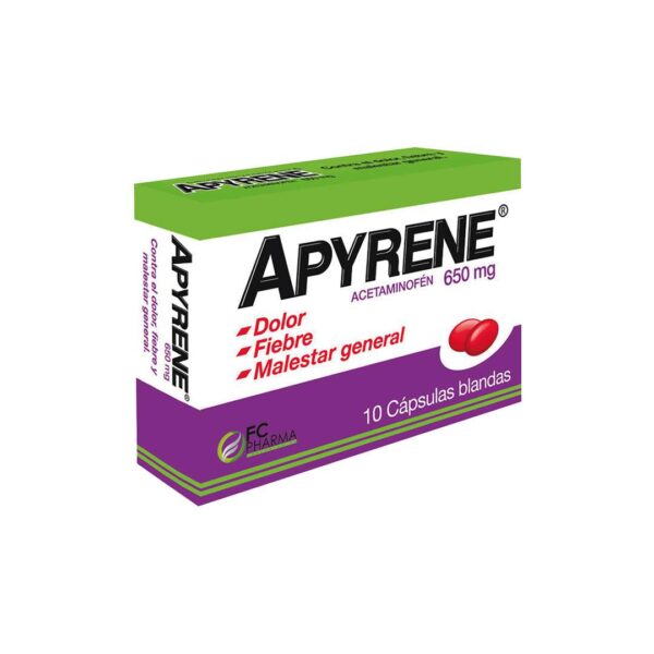 APYRENE CAPS. 650MG. X10