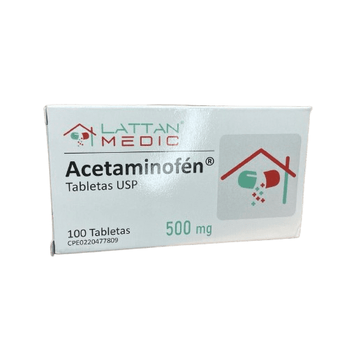 Acetaminofen 500mg X10 Tab Lattan M