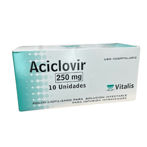 Aciclovir Vita 250mg X 1 amp