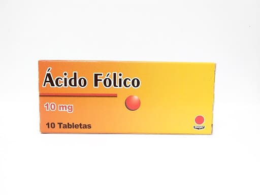 ACIDO FOLICO TAB 10 MG X 10 MEYER