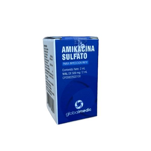 Amikacina 500mg Im/iv X1 Vial Globalmedic