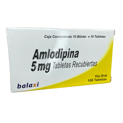 Amlodipina 5mg X 10 Tab Balaxi