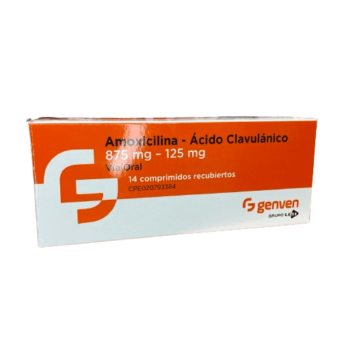 Amoxicilina-ac.clav 875mg-125mg X 14 Comp Genven
