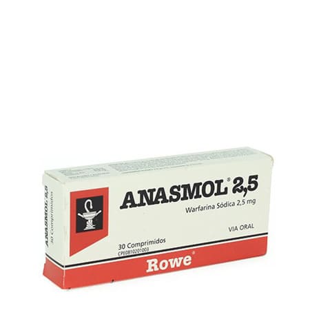 ANASMOL COMPR. 2,5MG. X30