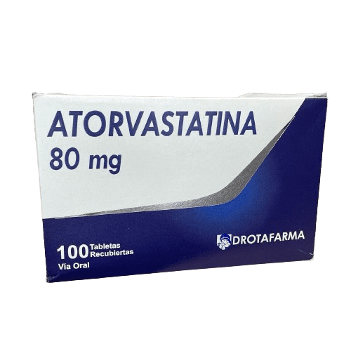 Atorvastatina 80 Mg X10 Tab Drotafarma