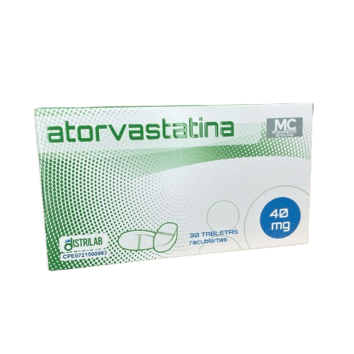 Atorvastatina Tab 40mg X 30 Distrilab