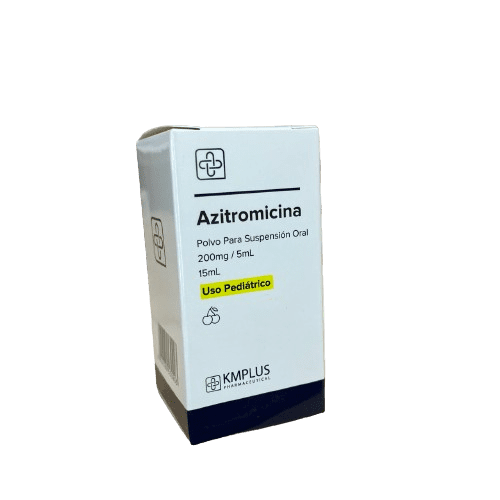 Azitromicina Suspension 200mg/5ml X 15 Ml Kmplus