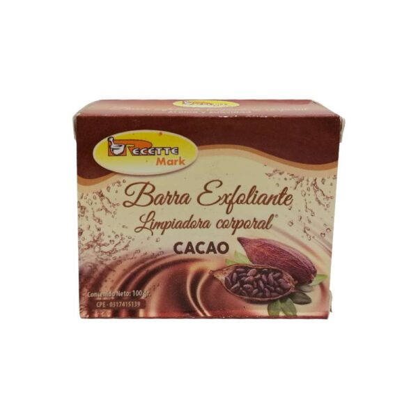 Barra Limp Recettemark Exfol Cacao 1