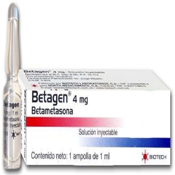 BETAGEN AMP. 4MG. 1CC. X1