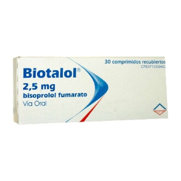 BIOTALOL 2.5 MG X 30