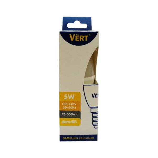 BOMBILLO TIPO VELA 5W
