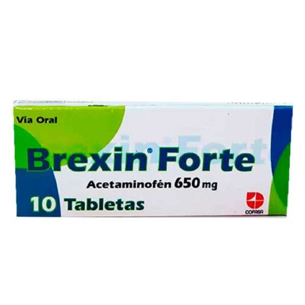 BREXIN FORTE TAB 650 MG X 10