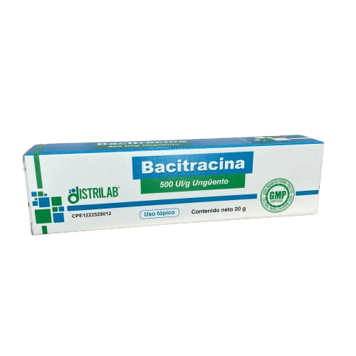 Bacitracina Ung 500ui/gx 20 Gr Distrilab