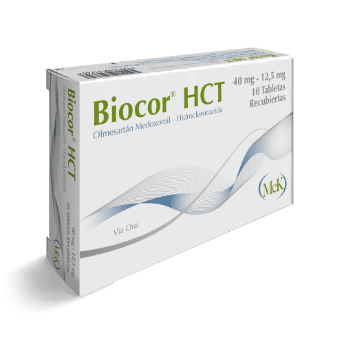 BIOCOR HCT 40MG/12,5 MG X 30 TAB REC
