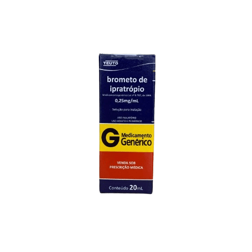 Bromuro De Ipratropio 0.25 Mg/ml X 20 Ml Teuto