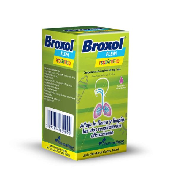 BROXOL FLEM PED GTA 50MG/ML X30ML