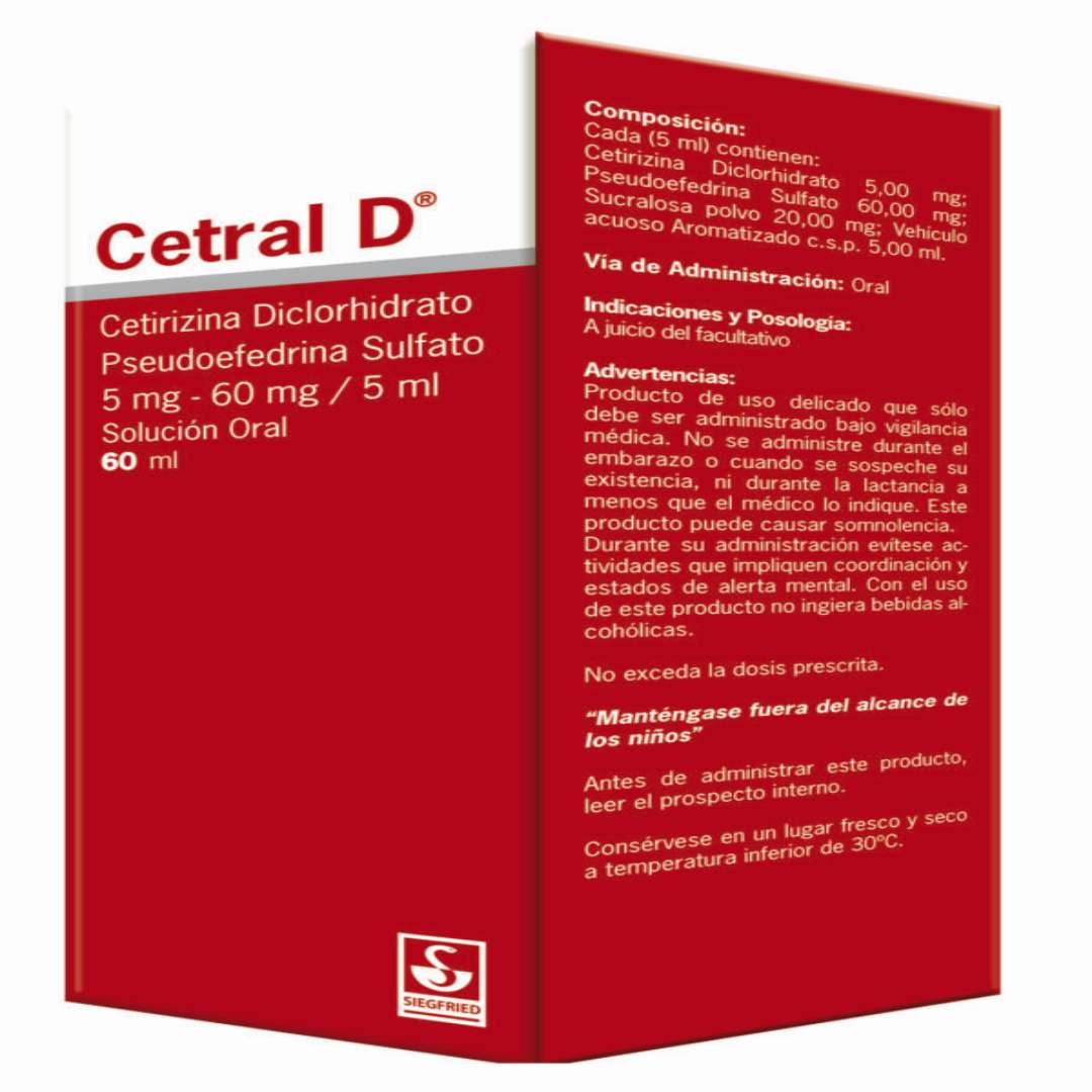 CETRAL D SOL.ORAL 60CC.