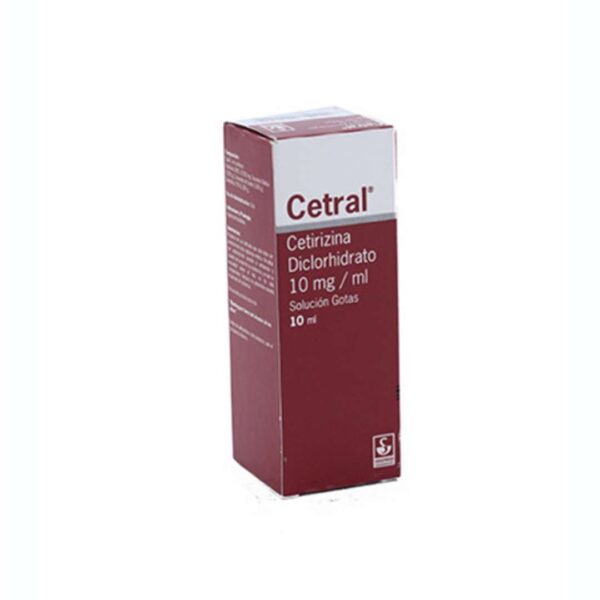 CETRAL GOTAS 10 CC.