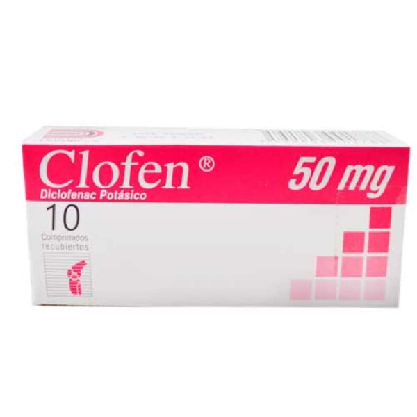 CLOFEN COMPR. 50 X 10