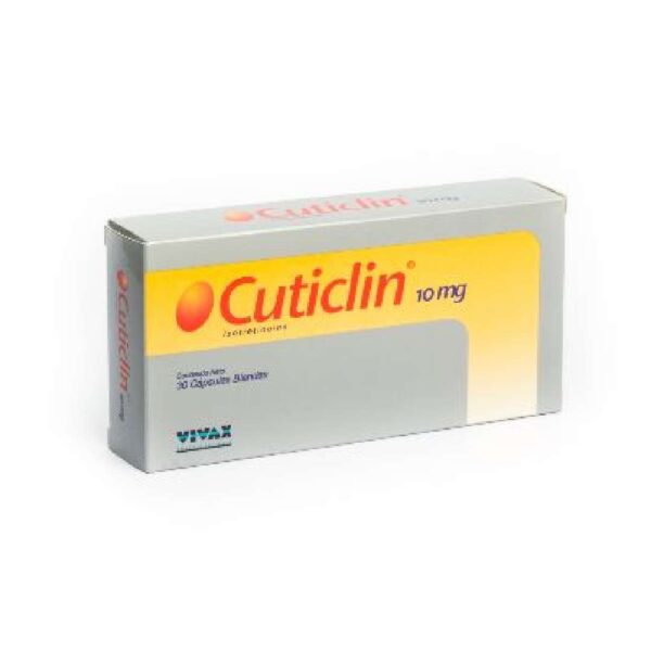 CUTICLIN CAPS. 10MG. X30