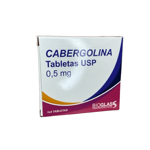 Cabergolina 0.5 Mg X 4 Tab Bioglas