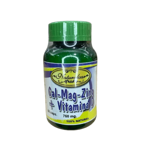 Cal-mag-zing-vit D 750mg X 60 Caps Naturalcar