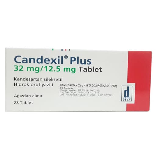 CANDEXIL PLUS TAB 32 MG/12,5 MG X 28