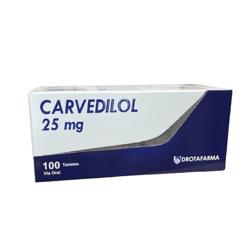 Carvedilol 25mg X 10 Tab Drotafarma