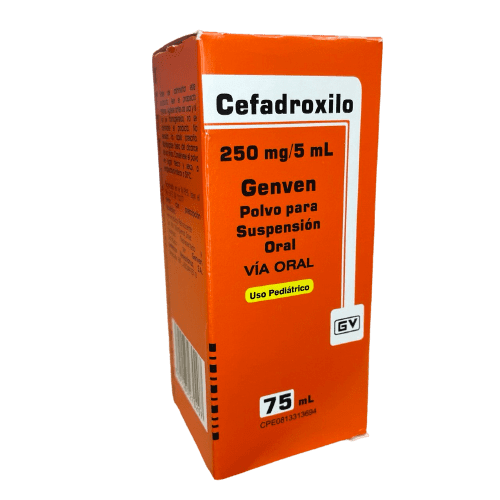 CEFADROXILO SUSP 250MG/5ML X 75ML