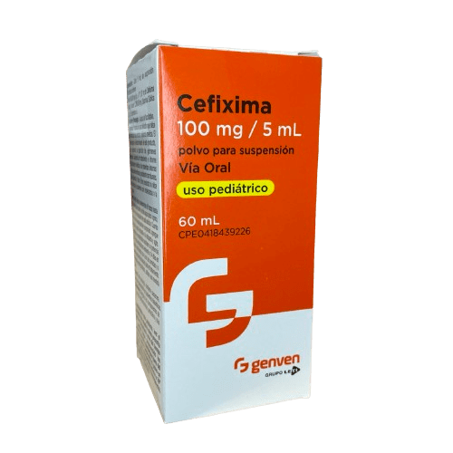Cefixima 100mg/5ml X 60 Ml Genven