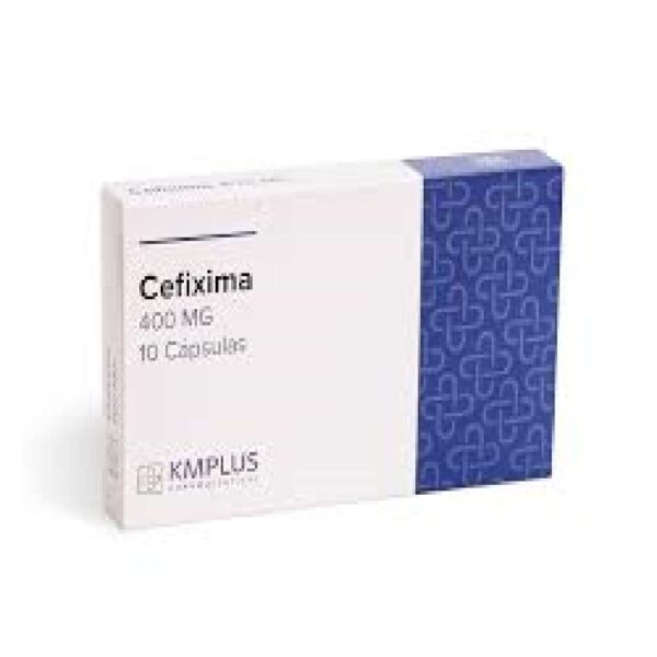 CEFIXIMA CAP 400 MG X 10 KM