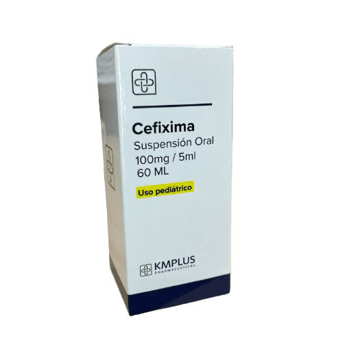Cefixima Suspension 100mg/5ml X 60 Ml Kmplus