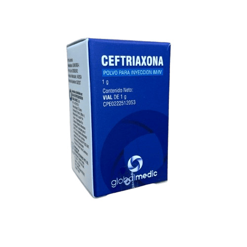 Ceftriaxona Amp 1g X 1 Globalmedic