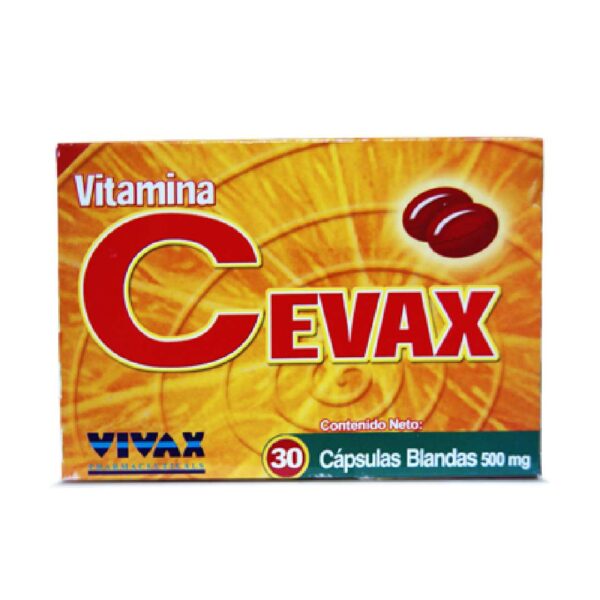 CEVAX C. BLANDAS 500 MG X 30 CAP