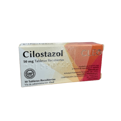 Cilostazol 50mg X 30 Tab Cleo