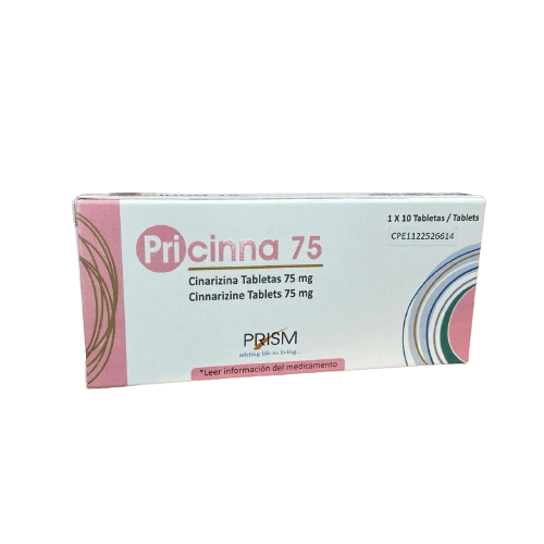 Cinarizina Pricinna 75 Mg X 10 Tab