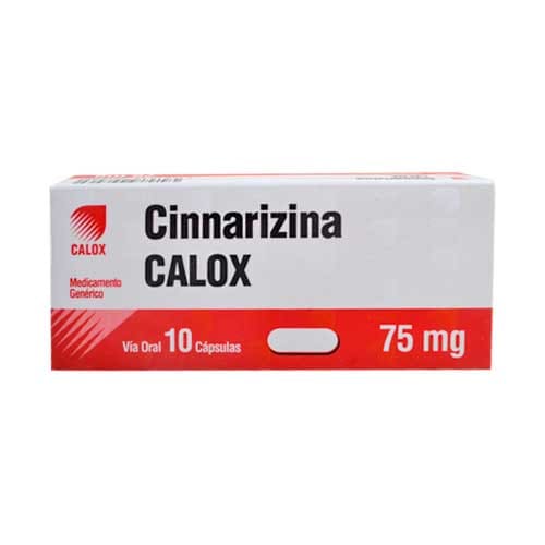 CINNARIZINA +MK 75MG. X10