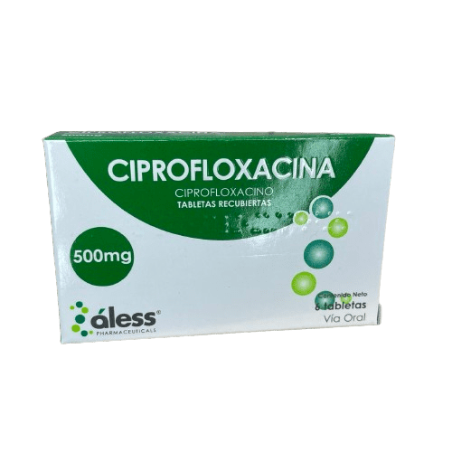 Ciprofloxacina Tab 500 Mg X 6 Aless