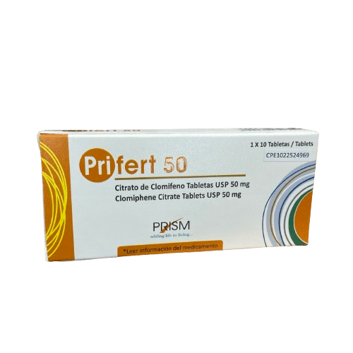 Citrato De Clomifeno Profert 50mg X 10 Tab