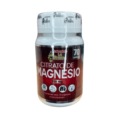 Citrato De Magnesio X 70 Caps La Abejita