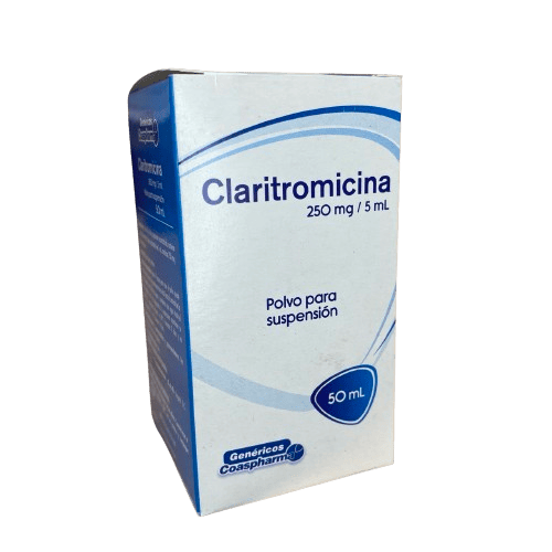 Claritromicina Susp 250/5ml X 50ml Coaspharma