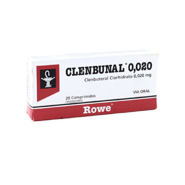 CLENBUNAL COMPR. X 20